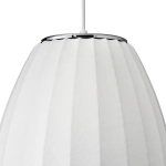 Lampa wisząca SILK BARREL biała 50 cm ST-2335-20 Step into design