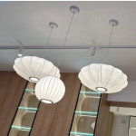 Lampa wisząca SILK biała 50 cm ST-2330-50 Step into design