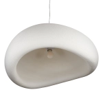 Lampa wisząca STONE 80 cm - biała DN426-800 Step into design