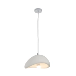 Lampa wisząca STONE biała 30 cm DN426-300 Step into design