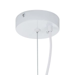 Lampa wisząca STONE biała 40 cm DN426-400 Step into design