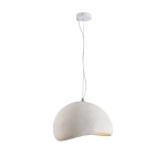 Lampa wisząca STONE biała 60 cm DN426-600 Step into design