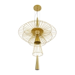 Lampa wisząca SUSSO L złota 60 cm ST-8713P-L Step into Design