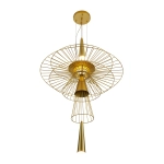 Lampa wisząca SUSSO L złota 60 cm ST-8713P-L Step into Design