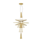 Lampa wisząca SUSSO S złota 40 cm ST-8713P-S Step into Design