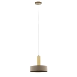Lampa wisząca VITRUM GOLD koło ciepły beż/złoty szczotkowany 41717 Sigma - zdjęcie produktu