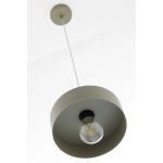 Lampa wisząca VITRUM KOŁO szałwia 41547 Sigma