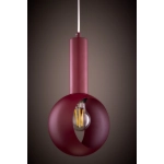 Lampa wisząca VITRUM OCZKO bordowy 41636 RAL 3005 Sigma
