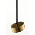 Lampa wisząca reflektor nowoczesna BAR 1 M czarny_złoty mosiądzowany 41643 wys.82cm cm Sigma