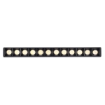 Lampa z diodami do szyn magnetycznych 12W 3000K DDCX-GS12-220 czarna 477DL DOMENO LIGHTING - zdjęcie dodatkowe 1
