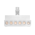 Lampa z diodami do szyn magnetycznych biała łamana 6W 4000K DDCX-GDZD6 - TYP B 1129DL DOMENO LIGHTING - zdjęcie dodatkowe 1