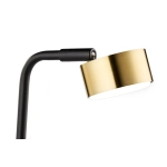 Lampka ruchomy reflektor nowoczesna BAR czarny_złoty mosiądzowany 41709 Sigma
