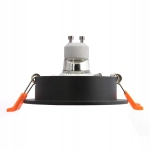 Sufitowa oprawa podtynkowa CZARNA GU10 226DL DOMENO LIGHTING - zdjęcie dodatkowe 1