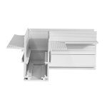 Narożnik do szyn magnetycznych biały LL-20D 1052DL DOMENO LIGHTING - zdjęcie dodatkowe 2