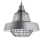 Lampa wisząca TAMARIS szara śr. 40cm 60250 ALFA
