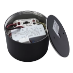 Oprawa Sufitowa LED PZE-MKL907 9W CCT 3000K-6000K Czarna IP54 1403DL DOMENO LIGHTING - zdjęcie dodatkowe 1