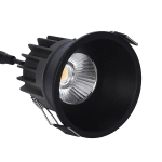 Oprawa wpuszczana PZE-921 IP44 6W 3000K czarny 1383DL DOMENO LIGHTING - zdjęcie produktu