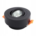 PÓŁTUBA OPRAWA HALOGENOWA CZARNA GU10 224DL DOMENO LIGHTING - zdjęcie dodatkowe 1