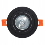 PÓŁTUBA OPRAWA HALOGENOWA CZARNA GU10 224DL DOMENO LIGHTING - zdjęcie dodatkowe 2