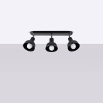 Plafon ELBA 3 czarny SL.1318 SOLLUX LIGHTING