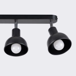 Plafon ELBA 3 czarny SL.1318 SOLLUX LIGHTING
