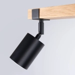 Plafon FAGER 2 czarny SL.1344 SOLLUX LIGHTING