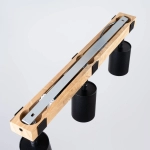 Plafon FAGER 3 czarny SL.1345 SOLLUX LIGHTING