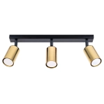 Plafon WINX 3L czarny/złoty SL.1384 SOLLUX LIGHTING