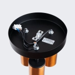 Plafon WINX 3P czarny/miedź SL.1377 SOLLUX LIGHTING