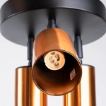 Plafon WINX 3P czarny/miedź SL.1377 SOLLUX LIGHTING