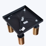Plafon WINX 4 czarny/złoty SL.1386 SOLLUX LIGHTING