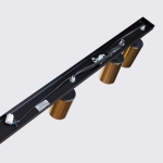 Plafon WINX 6L czarny/złoty SL.1388 SOLLUX LIGHTING