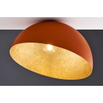 Plafon kopuła ceglany złoty Sigma Lighting SFERA 50 41518 Sigma