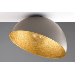 Plafon kopuła taupe złoty Sigma Lighting SFERA 50 41519 Sigma