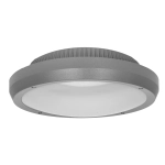 Plafon ścienny PIR P3001-E27-S 2xE27 antracyt z czujnikiem ruchu i zmierzchu Zewnętrzny TONDO 1365DL DOMENO LIGHTING - z