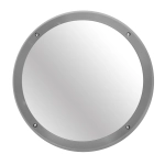 Plafon ścienny PIR P3001-E27-S 2xE27 antracyt z czujnikiem ruchu i zmierzchu Zewnętrzny TONDO 1365DL DOMENO LIGHTING - zdjęcie dodatkowe 4
