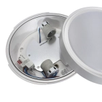 Plafon sufitowy PIR P2582-E27-S E27x2 biały z czujnikiem ruchu i zmierzchu ROTONDA 1363DL DOMENO LIGHTING - zdjęcie dodatkowe 2