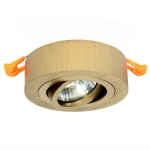 PÓŁTUBA OPRAWA HALOGENOWA złota GU10 572DL DOMENO LIGHTING - zdjęcie dodatkowe 1