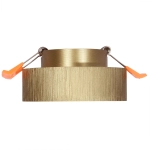 PÓŁTUBA OPRAWA HALOGENOWA złota GU10 572DL DOMENO LIGHTING - zdjęcie dodatkowe 2