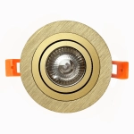 PÓŁTUBA OPRAWA HALOGENOWA złota GU10 572DL DOMENO LIGHTING - zdjęcie dodatkowe 4