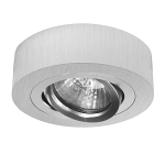 PÓŁTUBA OPRAWA HALOGENOWA srebrna GU10 1007DL DOMENO LIGHTING - zdjęcie dodatkowe 4