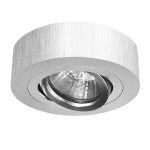 PÓŁTUBA OPRAWA HALOGENOWA srebrna GU10 1007DL DOMENO LIGHTING - zdjęcie produktu