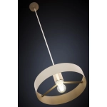 RIF WOOD 1 L ciepły beż 41870 lampa wisząca drewno naturalne jasne Sigma