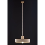 RIF WOOD 1 L ciepły beż 41870 lampa wisząca drewno naturalne jasne Sigma