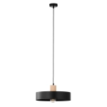RIF WOOD 1 L czarny 41865 lampa wisząca drewno naturalne jasne Sigma - zdjęcie produktu