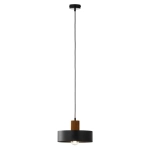 RIF WOOD 1 M czarny 41859 lampa wisząca drewno naturalne jasny brąz Sigma - zdjęcie produktu