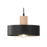 RIF WOOD 1 M czarny 41864 lampa wisząca drewno naturalne jasne Sigma