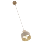 RIF WOOD 1 S ciepły beż 41868 lampa wisząca drewno naturalne jasne Sigma