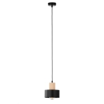 RIF WOOD 1 S czarny 41863 lampa wisząca drewno naturalne jasne Sigma - zdjęcie produktu