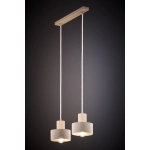 RIF WOOD 2 ciepły beż 41871 lampa wisząca drewno naturalne jasne Sigma